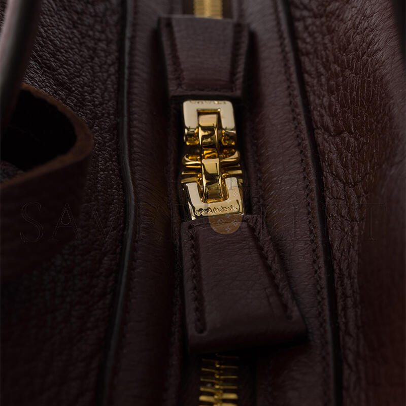 PRADA MEDIUM LEATHER TOP-HANDLE BAG 1BB149 (28*20*13cm) PRADA MEDIUM LEATHER TOP-HANDLE BAG 1BB149 (28*20*13cm)